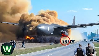 Tragic 90 Shocking Aviation Moments Filmed Seconds Before Disaster Went Horribly Wrong [upl. by Holland]