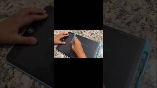 12 Inch LCD Writing and Drawing Tablet  Pad Battery Operated Tablet Blue [upl. by Anujra]