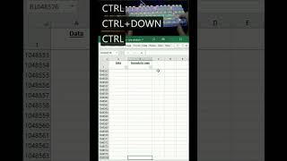 Copy down formula in a new column with keyboard shortcuts [upl. by Rasure]