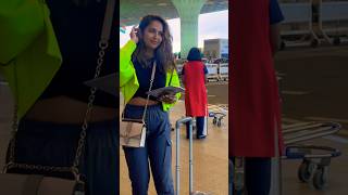 Avika Gor Cute Looks At Spotted At Airport  Avika Gor Latest Video [upl. by Bevus]