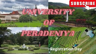 University of Peradeniya Registrations Day ❤️💐🦋minivlog peradeniya registration uni [upl. by Zsamot237]