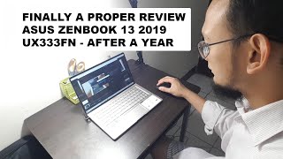 Long Term Review Asus Zenbook 13 UX333FN 2019 15 Months [upl. by Niarfe]