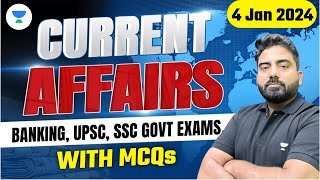 Daily Current Affairs for Bank Exams  4th Jan 2024  Abhijeet Mishra [upl. by Wallie]