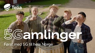 5Gamlinger  Telia først med 5G [upl. by Boorman]