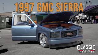 AWARD WINNING 1997 GMC Sierra OBS  C10 Nationals Nashville  New Creations [upl. by Macknair]