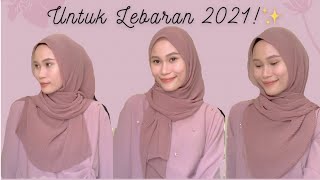 Pleated Shawl Tutorial  Tutorial Pashmina Plisket [upl. by Margo974]