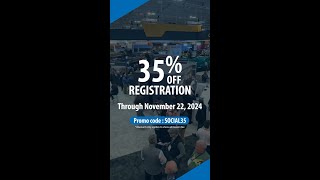 Secure your ticket for the leading asphalt trade show and conference FOR LESS [upl. by Riane]