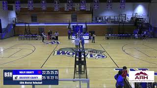 High School Volleyball  Wolfe County vs Breathitt County  10022024 [upl. by Gaudette642]