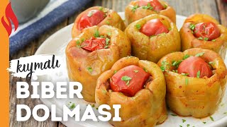 Kıymalı Biber Dolması  Nasıl Yapılır [upl. by Cralg]