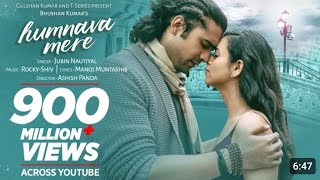 Official Video Humnava Mere Song  Jubin Nautiyal  Manoj Muntashir  Rocky  Shiv  Bhushan Kumar [upl. by Josephson956]