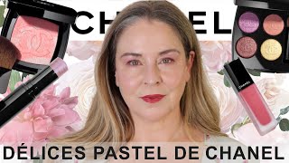 Le Blanc Delices Pastel de Chanel Les 4 Ombres Delices Fantasie de Chanel Baume Essentiel  Lilas [upl. by Kingston]