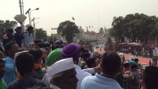 Wagah border pre ceremony songs [upl. by Warfold]