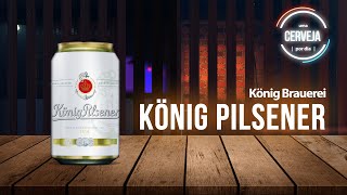 König Pilsener  König Brauerei  Uma Cerveja Por Dia 0813 tbt [upl. by Yeleek970]