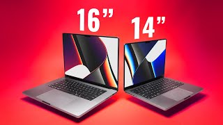 DON’T WASTE YOUR MONEY 14” vs 16” M1 Pro MacBook Pro [upl. by Colleen]