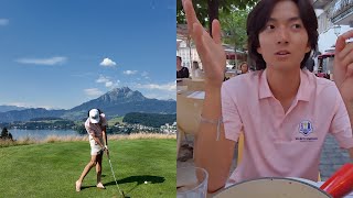 Beautiful Barefoot Switzerland Golf and Thoughts on Masculinity ￼ [upl. by Jermain]