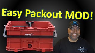 Easy Milwaukee Packout Mod Crate Handle😱 [upl. by Cecil583]