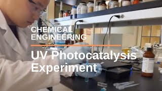 UV Photocatalysis Experiment [upl. by Ellennaj]