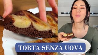 TORTA SENZA UOVA cotta in padella  ricetta SENZA GLUTINE [upl. by Adnalay650]