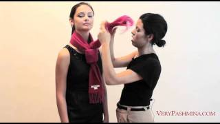 How To Tie A Scarf  10 Stylist Suggestions [upl. by Debbie]