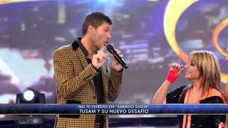 Showmatch 2012  Marcela Feudale vs Marcelo Polino [upl. by Pudendas608]