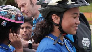 Seabrook Avenue cycleway opening [upl. by Zeeba]