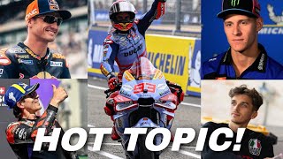 MotoGP Riders Guessed Pecco Bagnaias Teammate for the 2025 Season [upl. by Hogen]