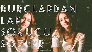 Burç Videoları  Laf Sokucu Sözler KIYICI SÖZLER😎 [upl. by Krenek]