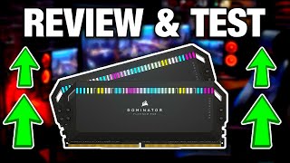 Corsair Dominator Platinum RGB DDR5 32GB  Specs Review and Testing Results [upl. by Bodrogi280]