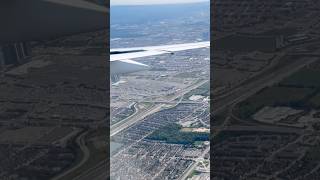 Skyview of the greater Toronto Area shorts youtubeshorts trending travel update travelvlog [upl. by Sudnak]