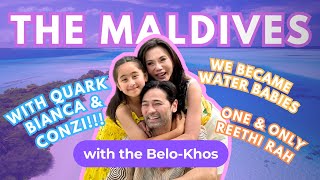 Diving into the Maldives with The BeloKhos  One amp Only Reethi Rah Water Life Family Time amp More [upl. by Eveleen]