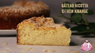 Recette de Gâteau Moelleux Ricotta Amande Citron [upl. by Basile262]