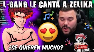 😭LGANG le CANTA a ZELIKA 🥺😡LTEMU ES MEJOR QUE LGANG 😱ZELIKA TIRA FUERTE [upl. by Tat]