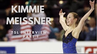 Kimmie Meissner Part 1 of TSLs Interview with the 2006 World Figure Skating Champion [upl. by Herc]