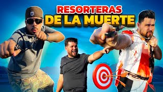 Competencia de RESORTERAS con el SQUAD de la MUERTE 🎯🔥 ¡Castigo al PERDEDOR [upl. by Austin]