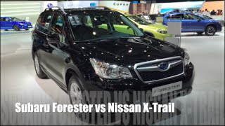 Subaru Forester 2014 vs Nissan XTrail 2014 [upl. by Ardnnek]