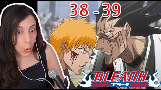 KENPACHI Vs ICHIGO  Bleach Episode 38 amp 39 Reaction [upl. by Jacquetta]