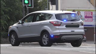 RARE  Unmarked Police Cars Responding with LIGHTS  SIRENS [upl. by Nodlew]