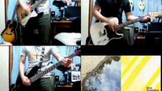 9mm Parabellum Bullet「teenageDisaster」GuitarampBass Cover [upl. by Gnouc]