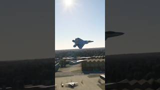 F22 Raptor LOUD Flyby [upl. by Hermann]