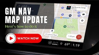 GM Nav Map Update  Heres how to get it [upl. by Adelbert]