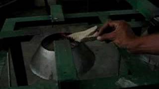 rice husk gasifier stovedouble burnerpart3operation [upl. by Oker443]