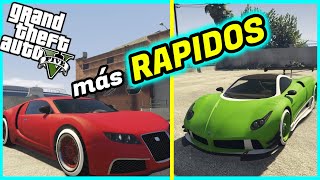 Los Coches más RAPIDOS de GTA 5 Modo Historia [upl. by White942]