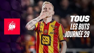 TOUS LES BUTS JOURNEE 29 👀⚽ Moments forts de la Jupiler Pro League 2324 [upl. by Elaine554]