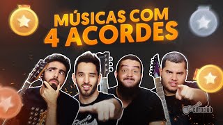 DESAFIO DOS ACORDES  com Leo Fofão Caico e Vinny [upl. by Ellegna]