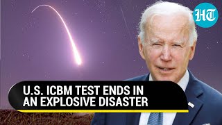 US ICBM test ends in disaster just days after Hypersonic missile test failed  Explained [upl. by Lienahs]