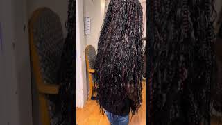 Knotless box braids for beginners dcharline3372 [upl. by Lebanna336]