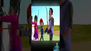 Scary Teacher 3D vs Squid Game Archery Hit The Target Challenge Miss T vs 6 Neighbor Loser shorts [upl. by Ribaudo]