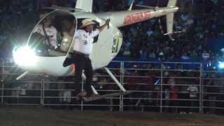 Agro Purus 2013 Show na abertura com o helicoptero do CMT JACK [upl. by Carlson]