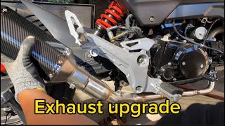 Boom Vader Exhaust Upgrade [upl. by Nosiddam797]