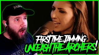 Epic Power Metal UNLEASH THE ARCHERS  Awakening Full Band Playthrough  Reaction  First Listen [upl. by Idou359]